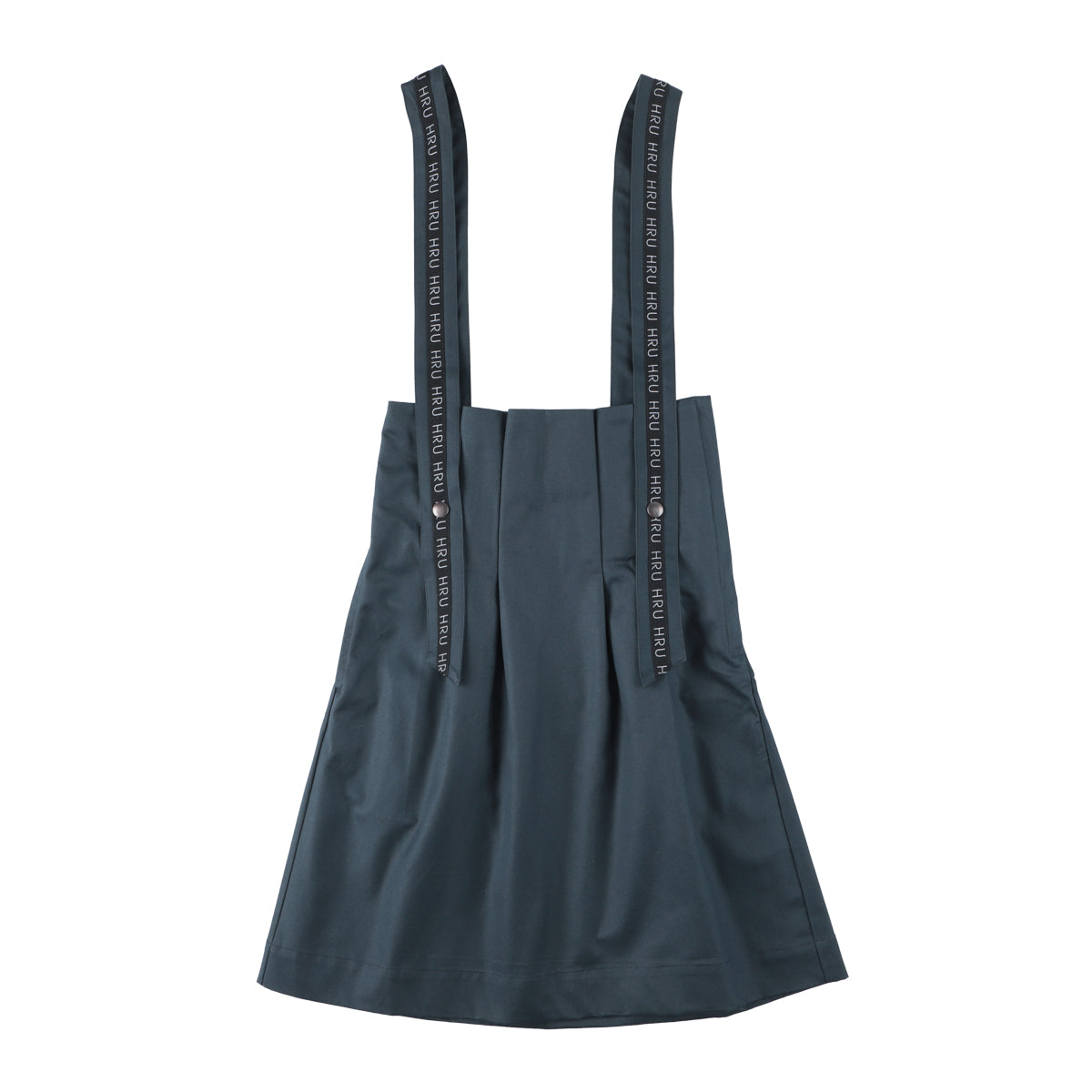 LOGO LINE SUSPENDER SKIRT(NAVY)