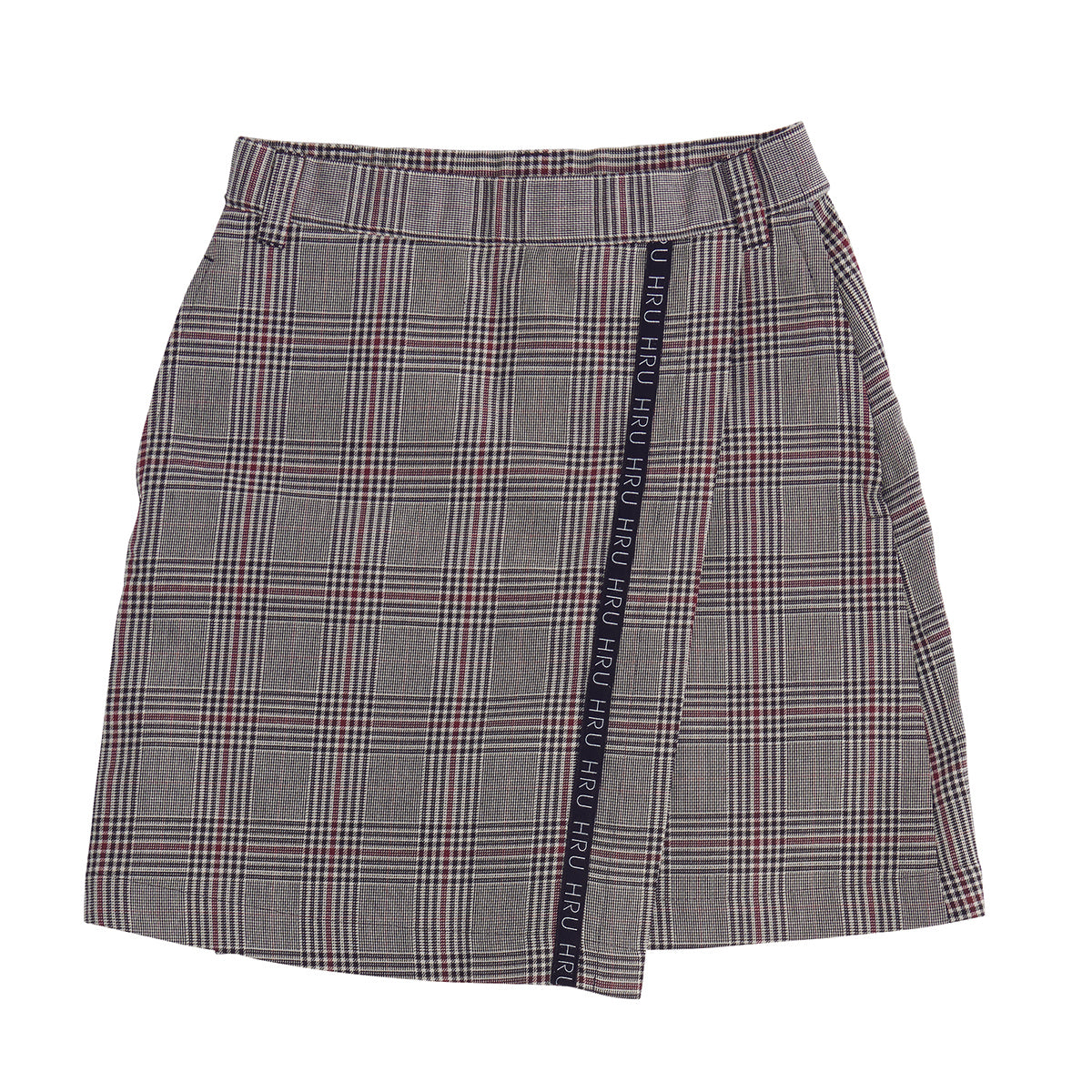 LOGO LINE WRAP SKIRT(BEIGE)