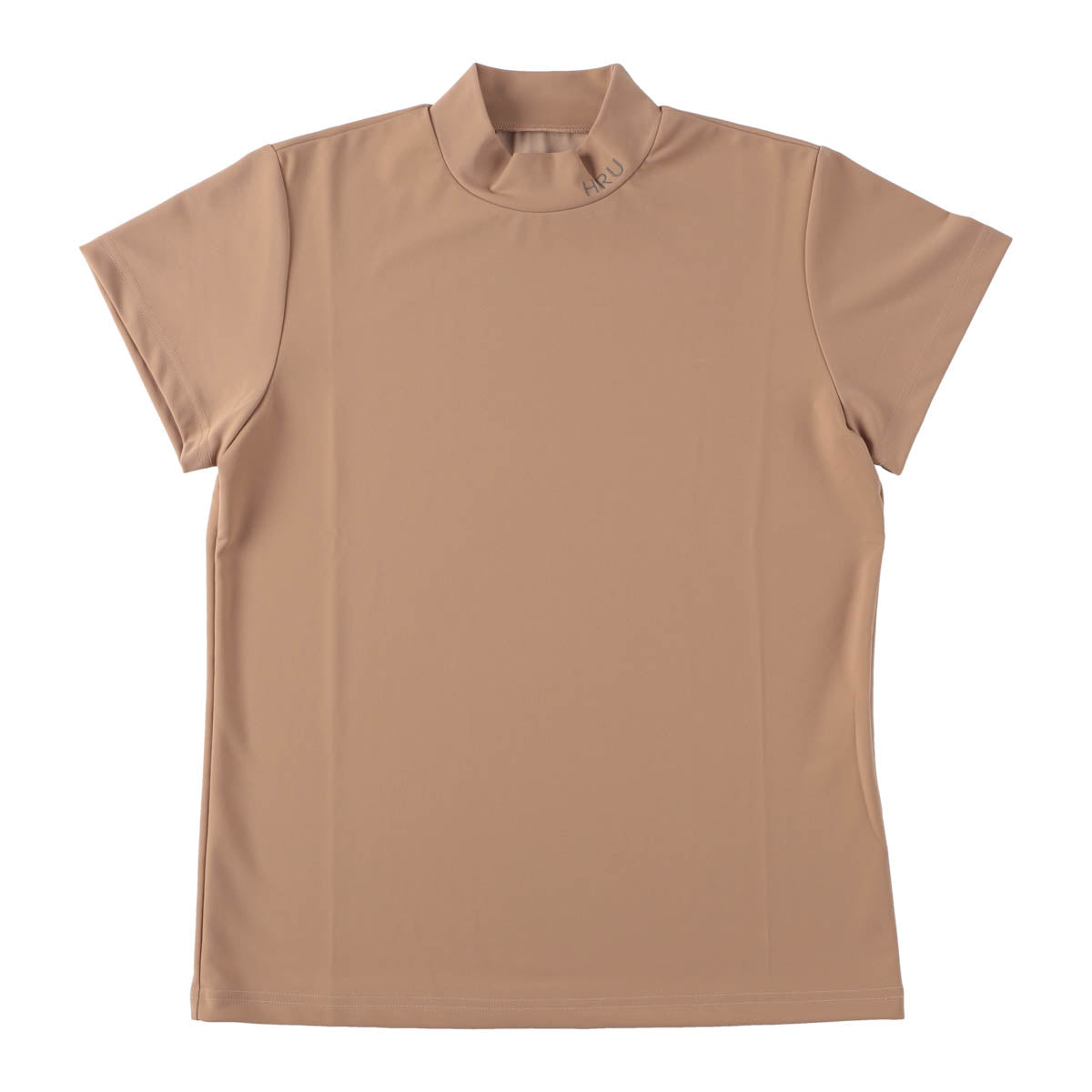 BASIC HIGH NECK TOPS(BEIGE)