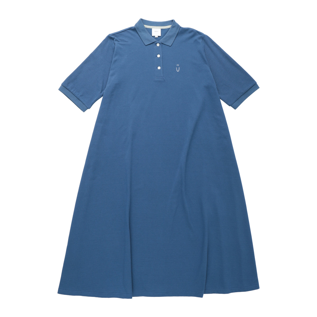 POLO FLARE ONEPIECE(BLUE)