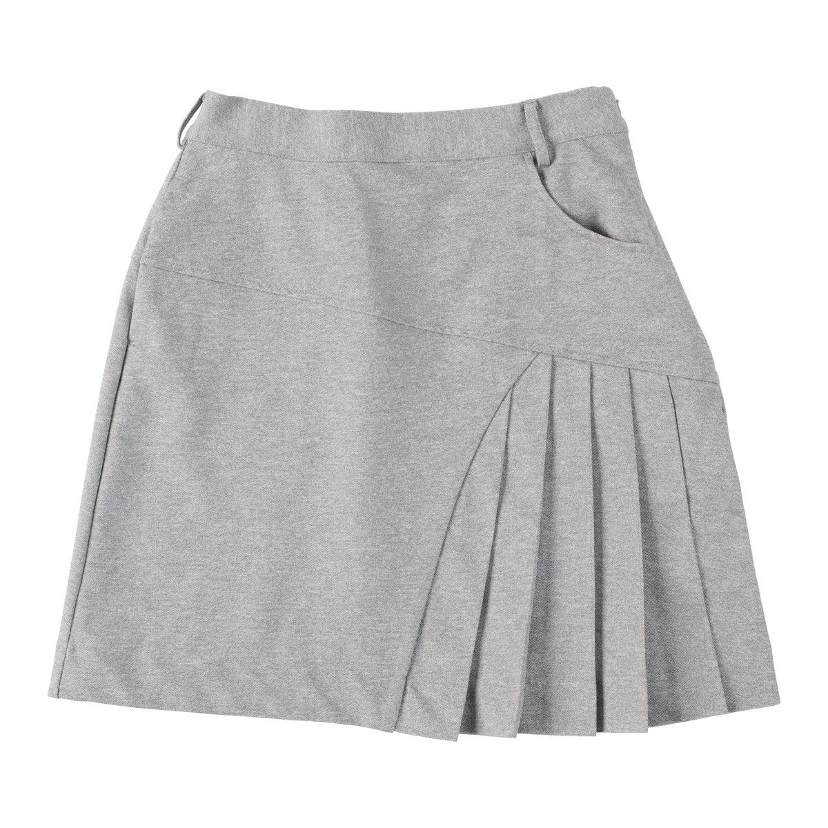 POLO SETUP SKIRT (GRAY)