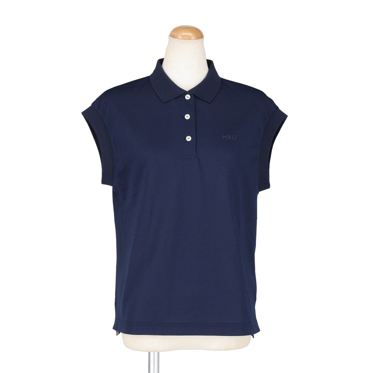 POLO SLEEVELESS SHIRT(NAVY)