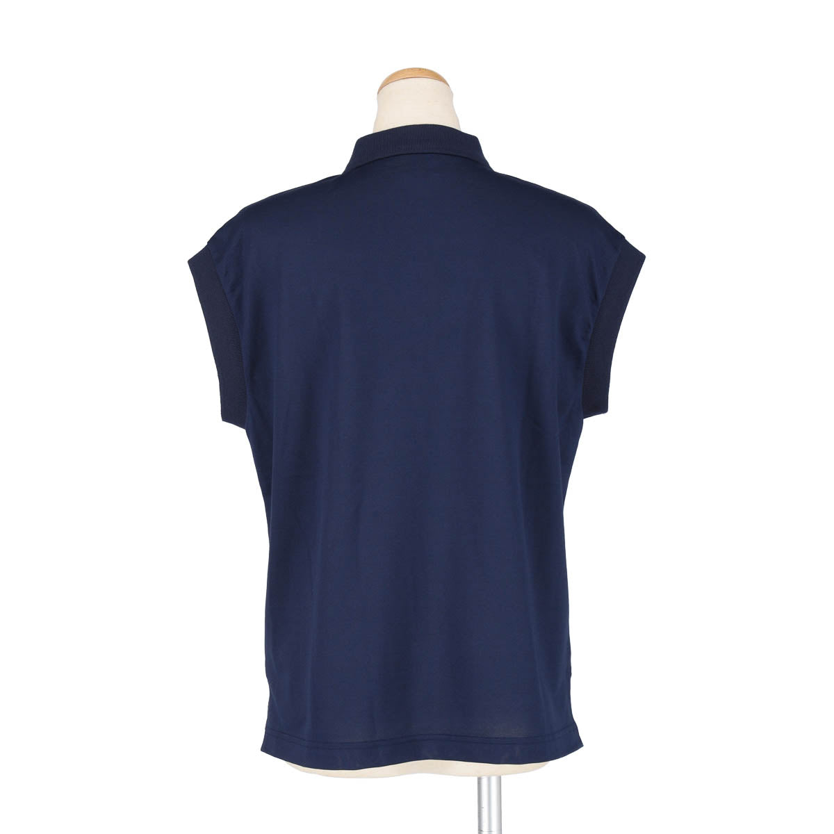 POLO SLEEVELESS SHIRT(NAVY)