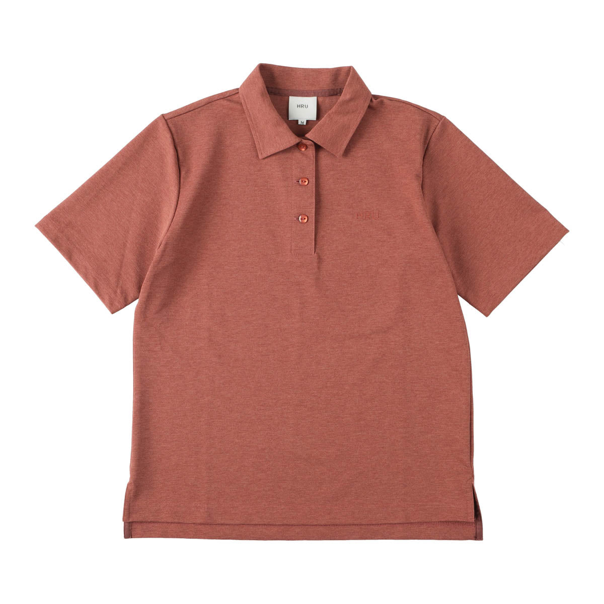 POLO SETUP SHIRT (PINK BROWN)