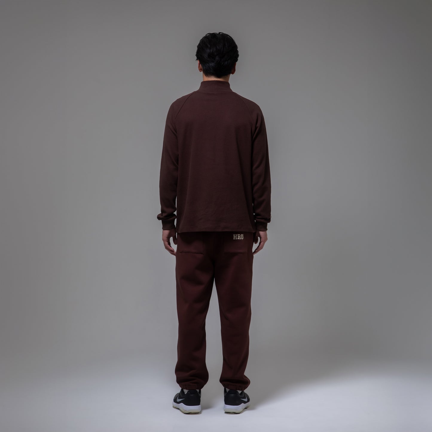 MOCKNECK PULLOVER(BROWN)