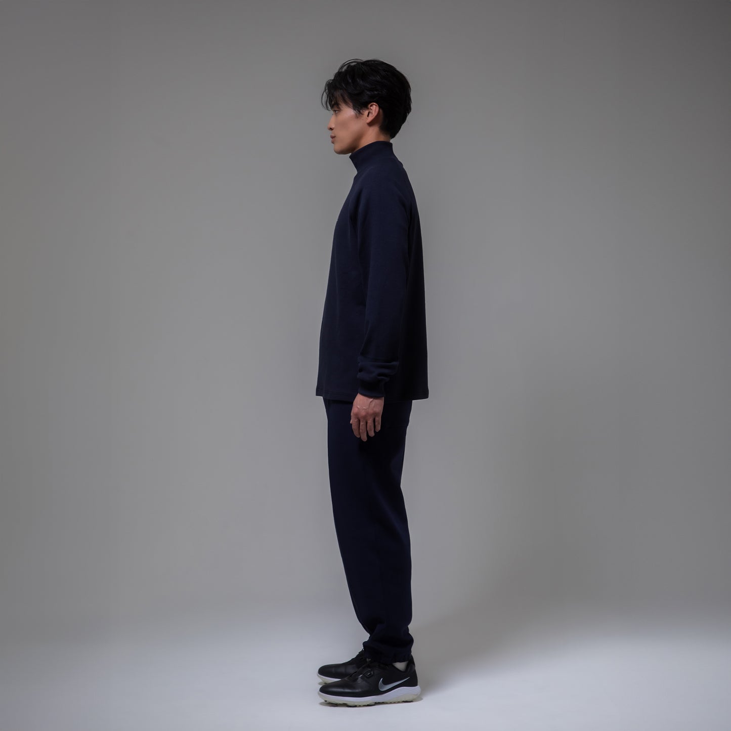 MOCKNECK PULLOVER(NAVY)