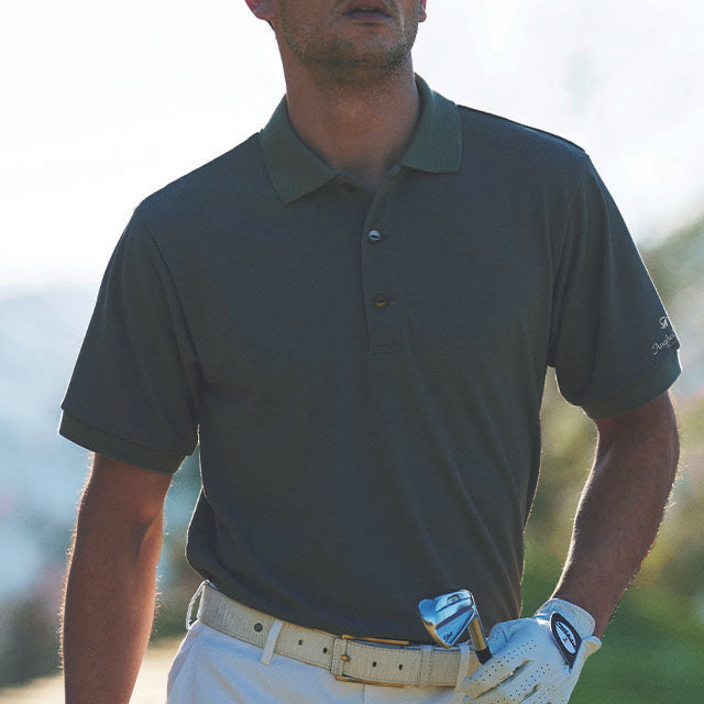 BASIC POLO SHIRT(BLACK)