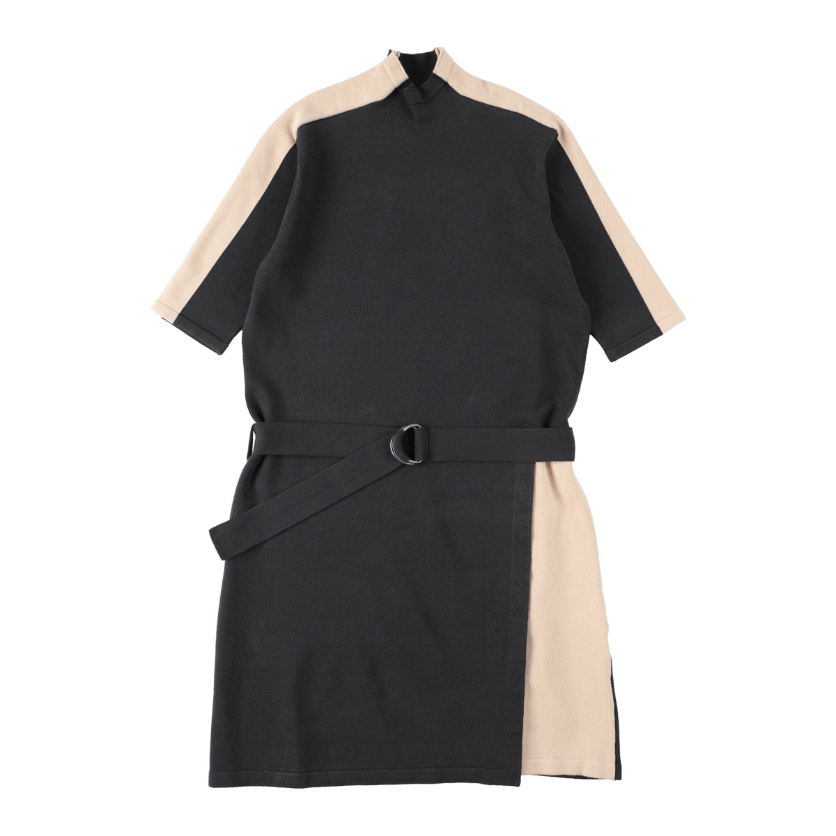 BYCOLOR KNIT ONEPIECE(CHARCOAL)