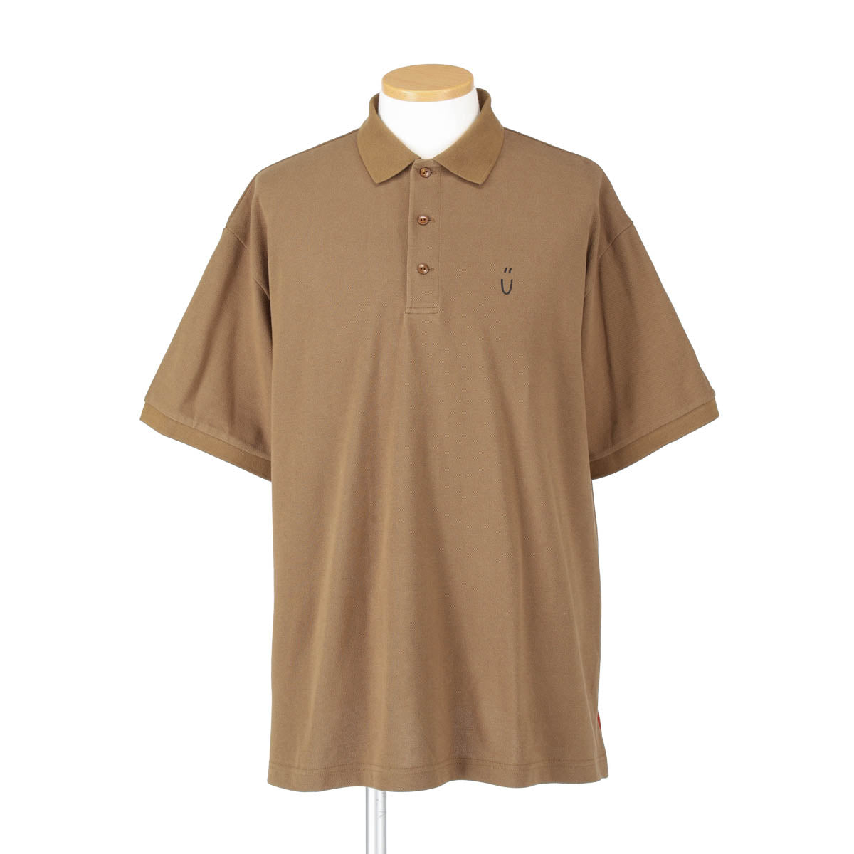 BIG SILHOUETTE POLO SHIRT(Men's CAMEL)