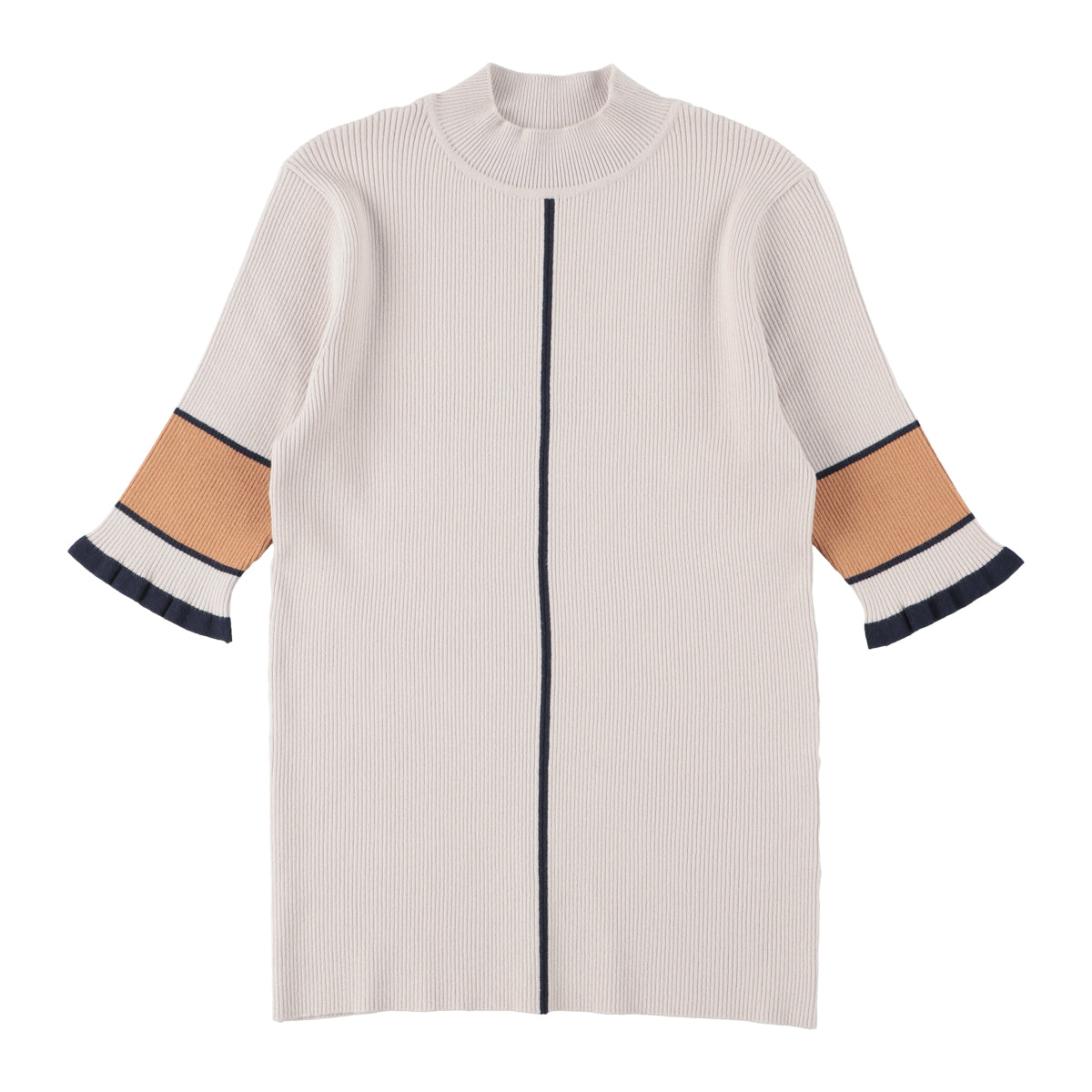 TRICOOR KNIT TOPS(GRAY)