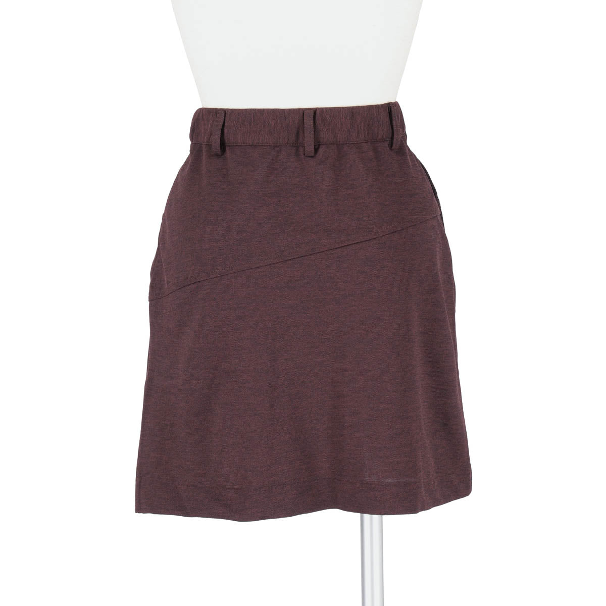 POLO SETUP SKIRT (DARKBROWN)