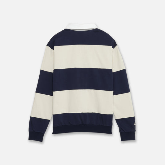 BORDER POLO SHIRTS（NAVY）