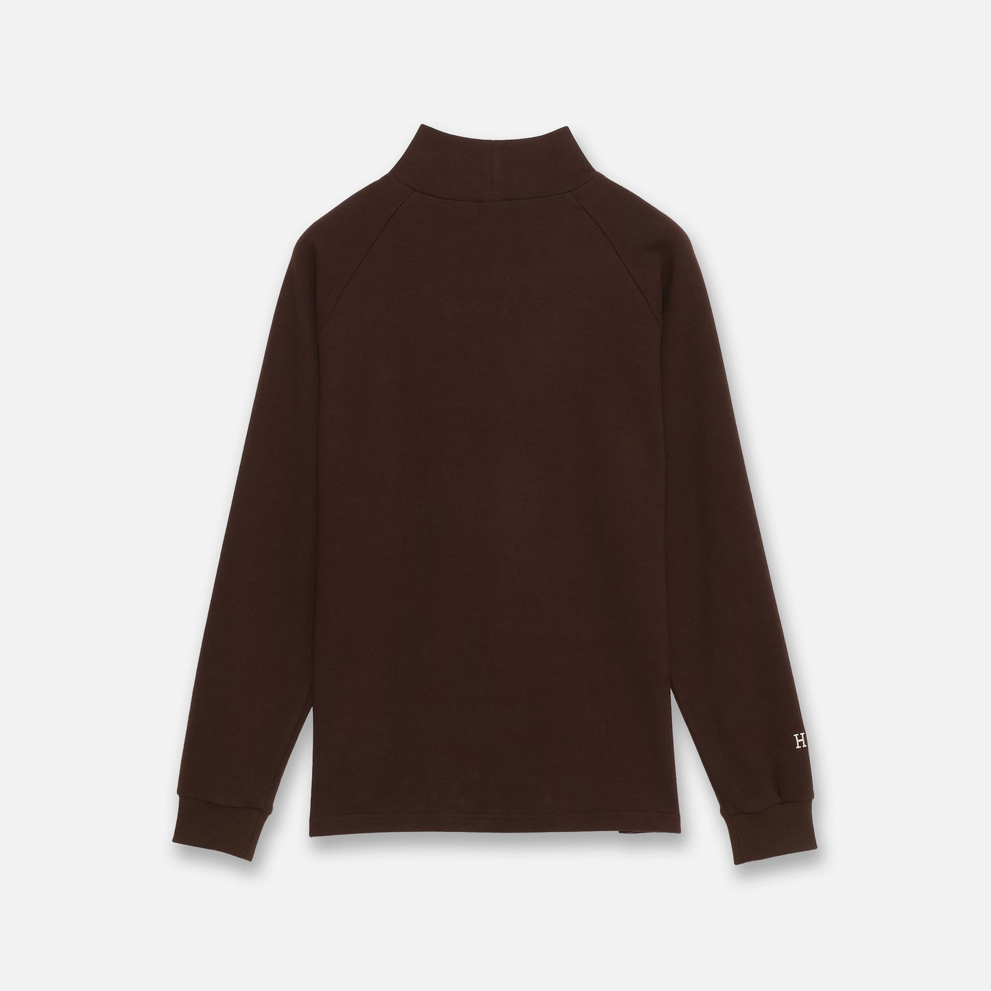 MOCKNECK PULLOVER（BROWN）