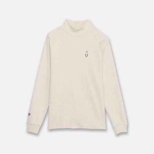 MOCKNECK PULLOVER（IVORY）
