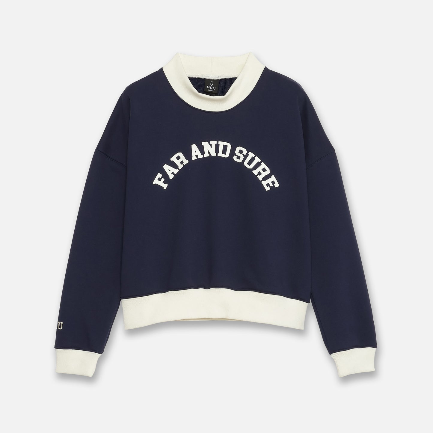 SWEAT MOCKNECK（NAVY lady's）