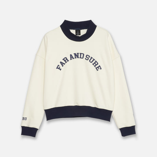 SWEAT MOCKNECK（IVORY lady's）
