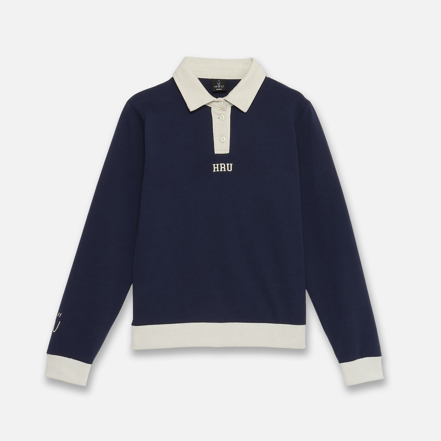 TWO TONE POLO SHIRTS（NAVY lady's）