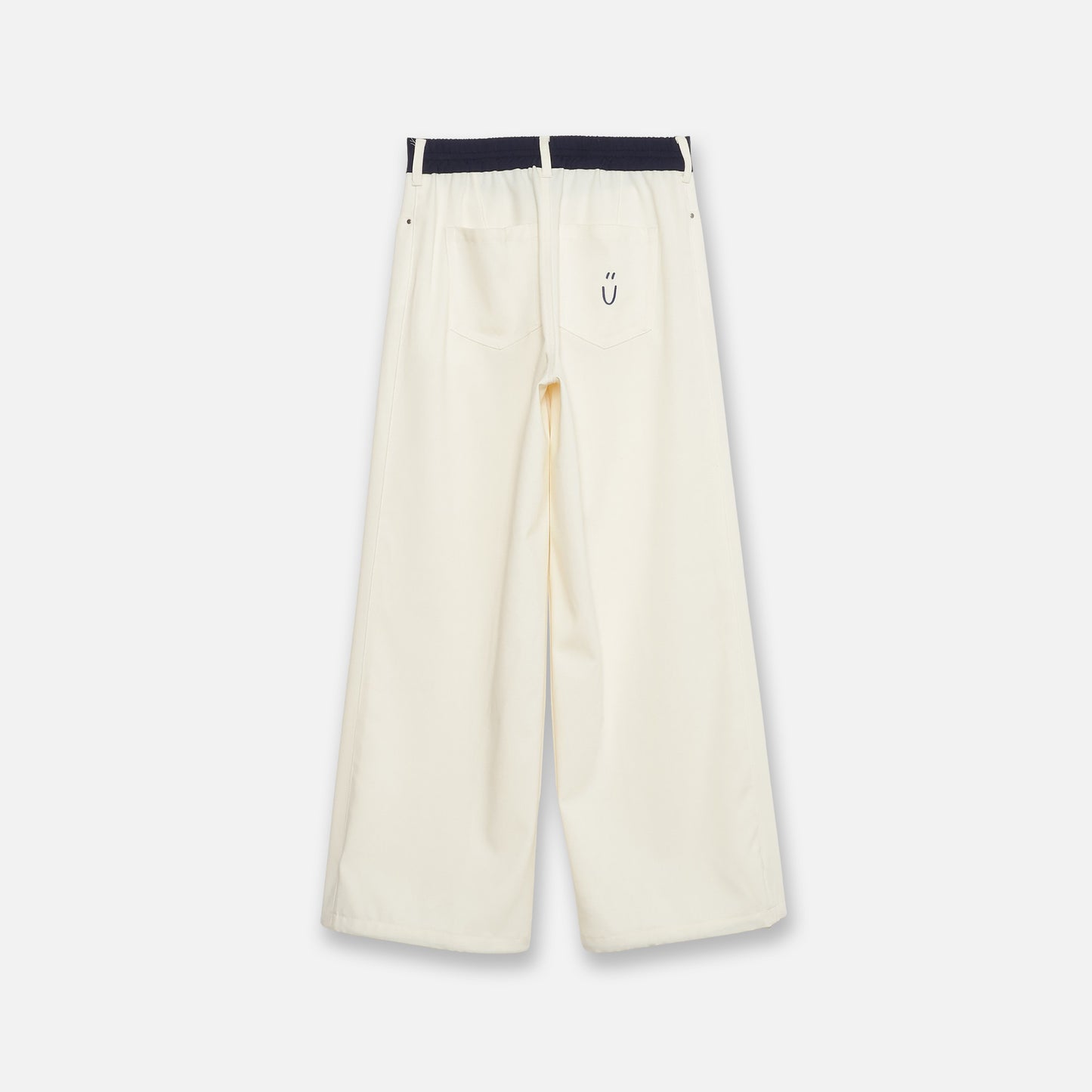 CENTER SEAM FLARE PANTS（IVORY lady's）