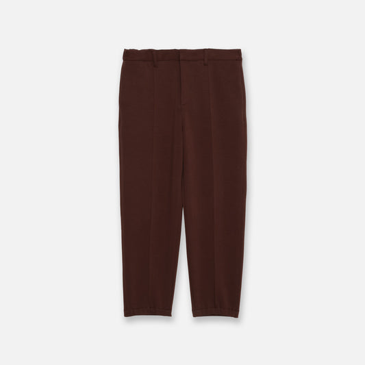 TAPERED TRACK PANTS（BROWN）