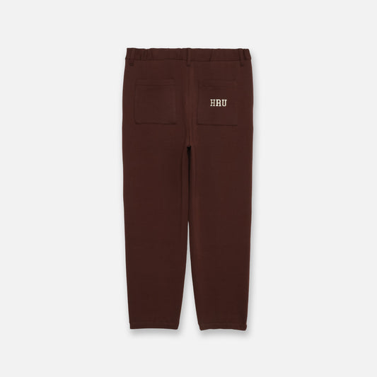 TAPERED TRACK PANTS（BROWN）