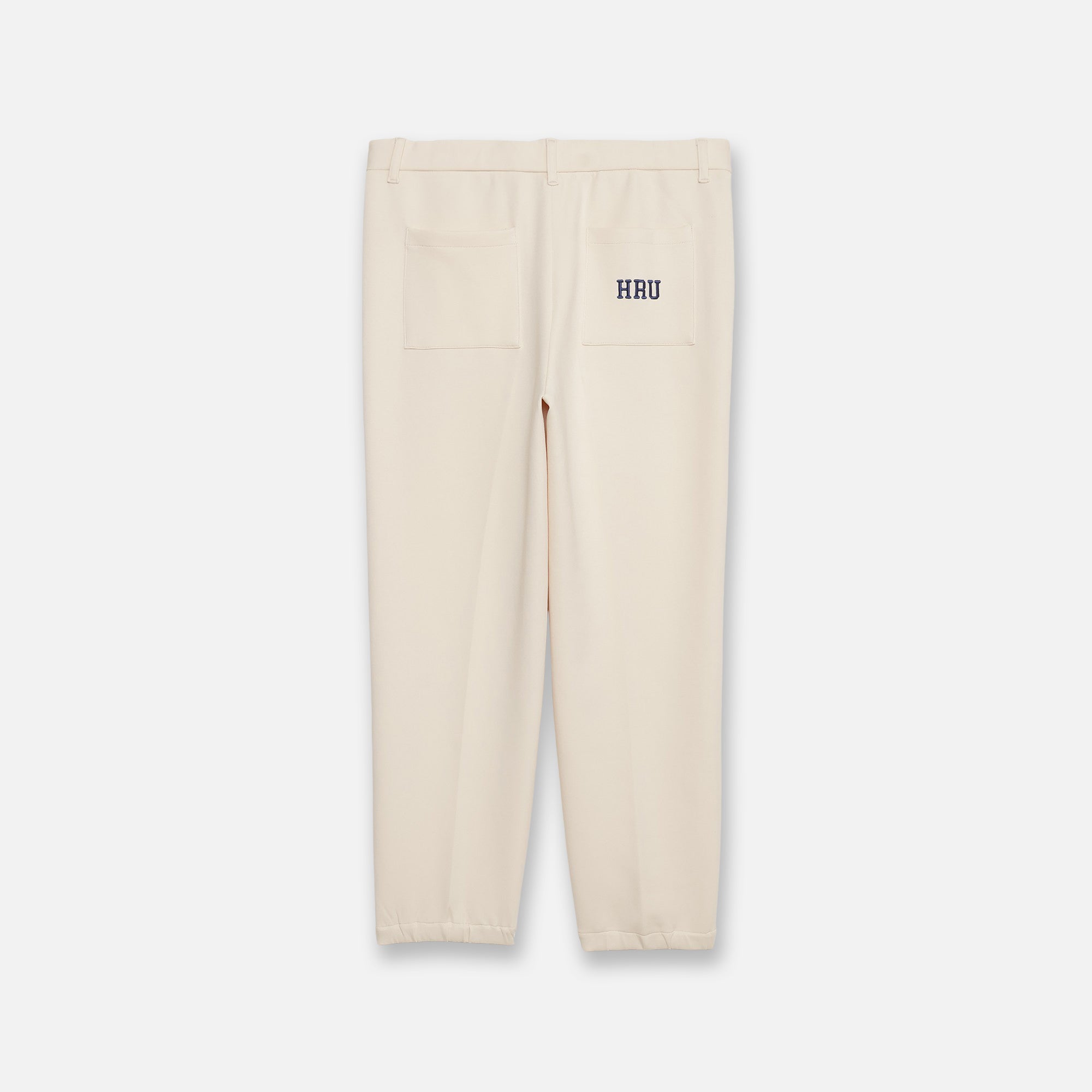 TAPERED TRACK PANTS（IVORY） – HRU