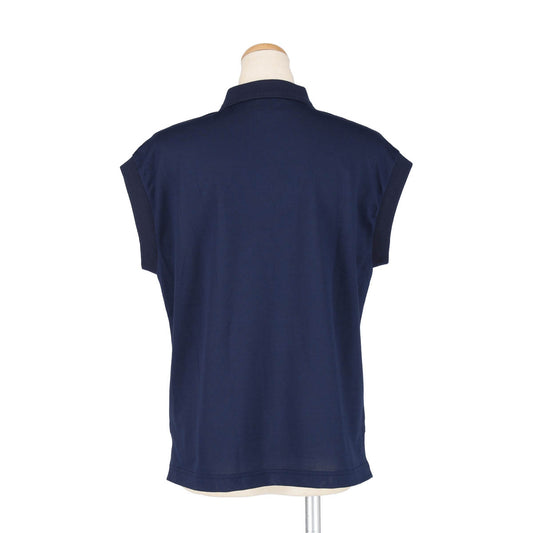 POLO SLEEVELESS SHIRT（NAVY）