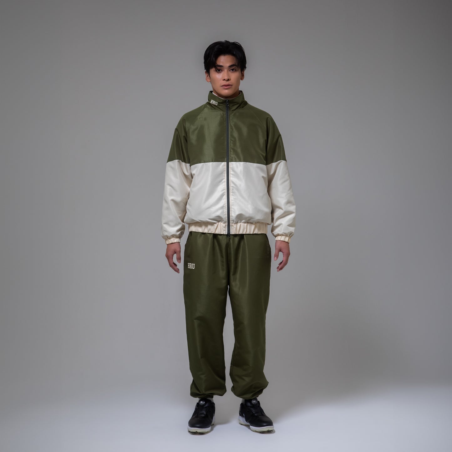 NYLON TRACK JKT（OLIVE）