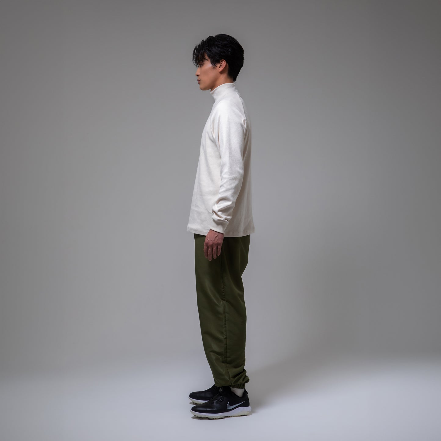 MOCKNECK PULLOVER（IVORY）