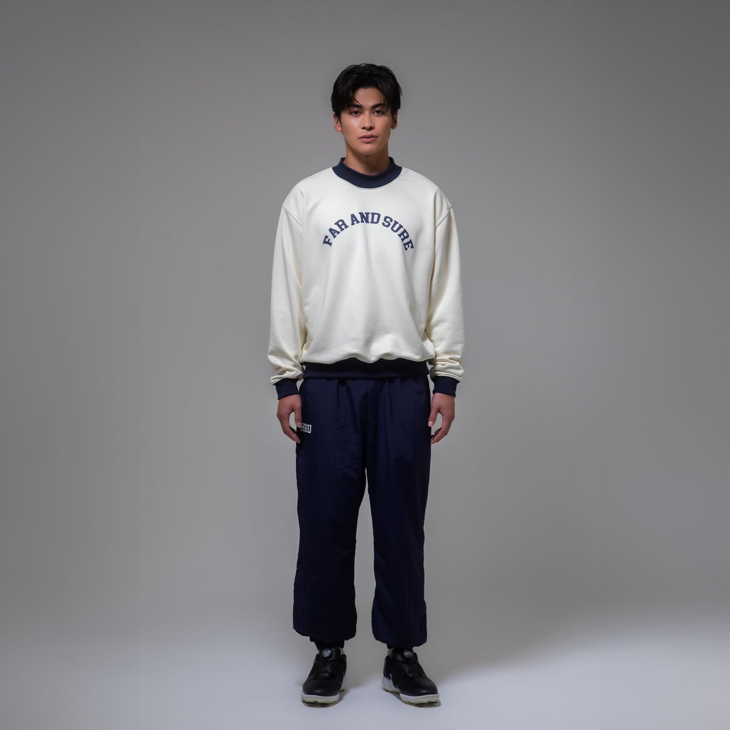 SWEAT MOCKNECK（IVORY）