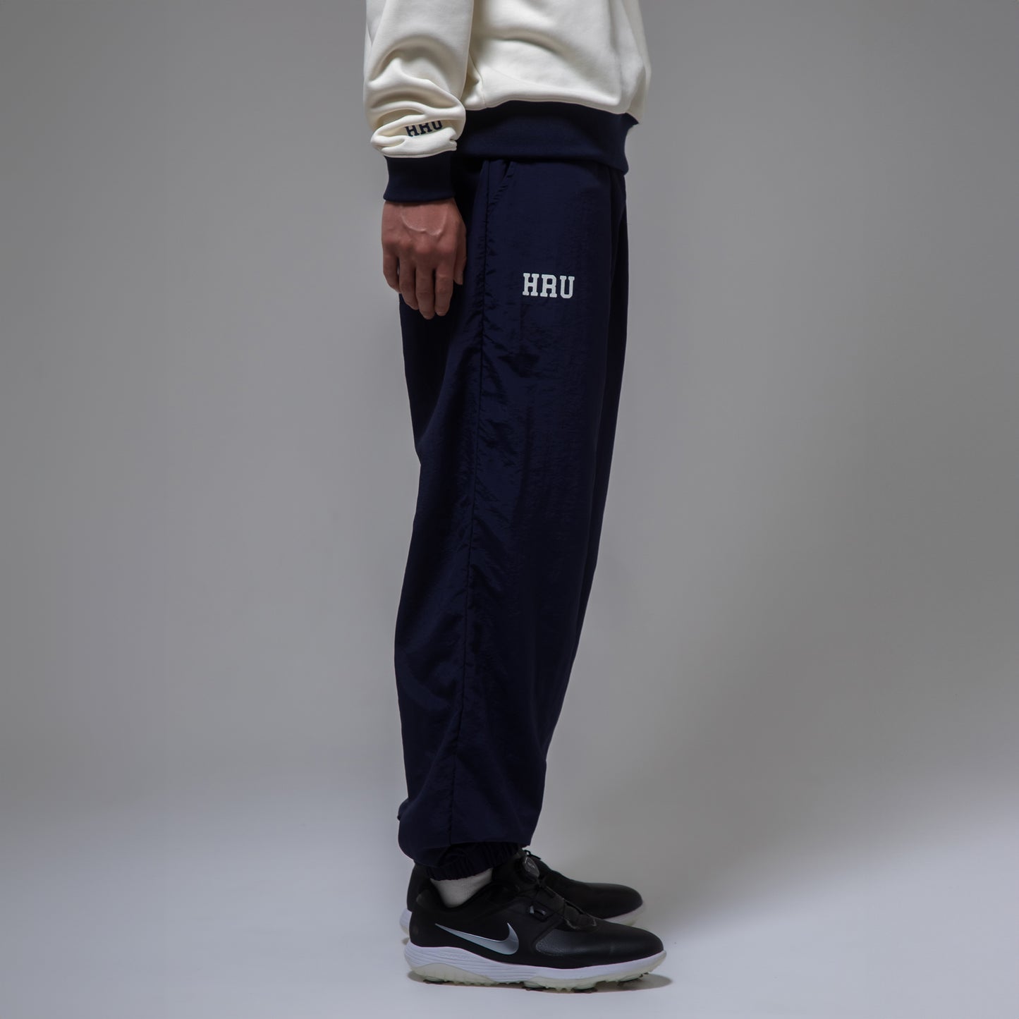 NYLON TRACK PANTS（NAVY）