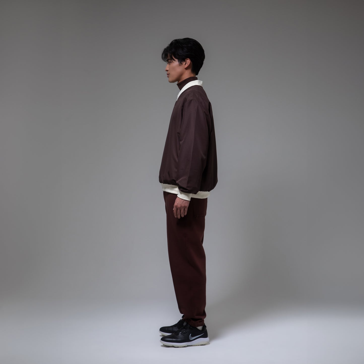 NYLON PULLOVER（BROWN）