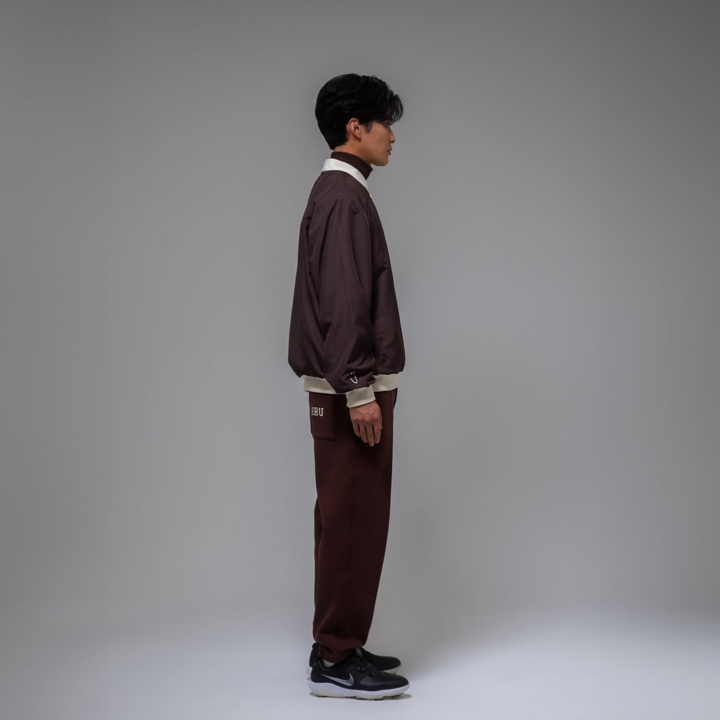 NYLON PULLOVER（BROWN）