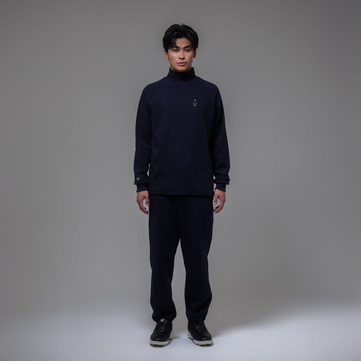 MOCKNECK PULLOVER（NAVY）