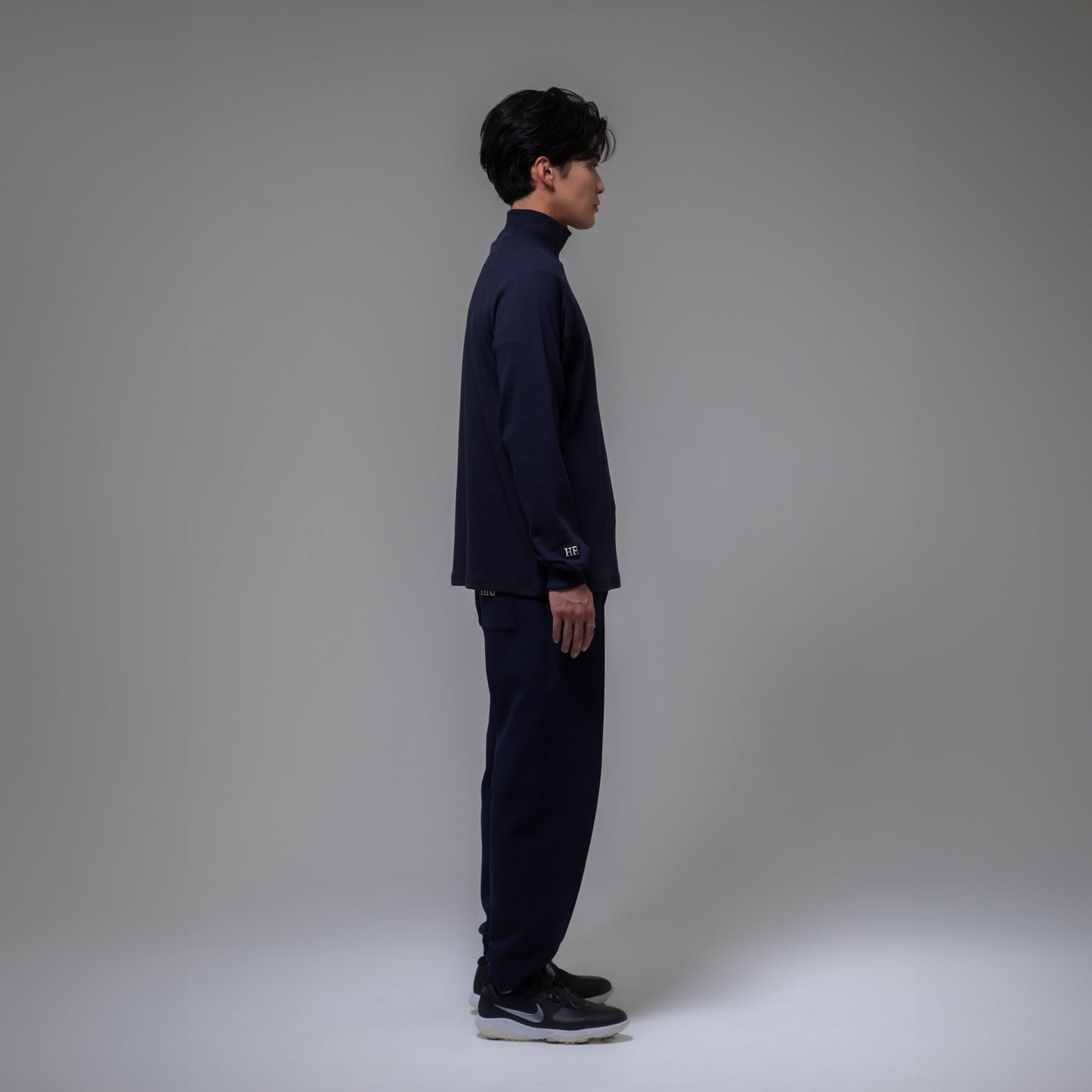 MOCKNECK PULLOVER（NAVY）