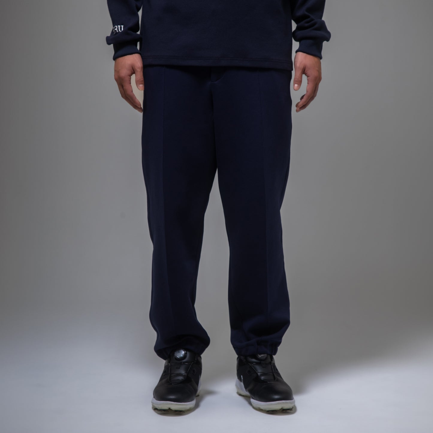 TAPERED TRACK PANTS（NAVY）