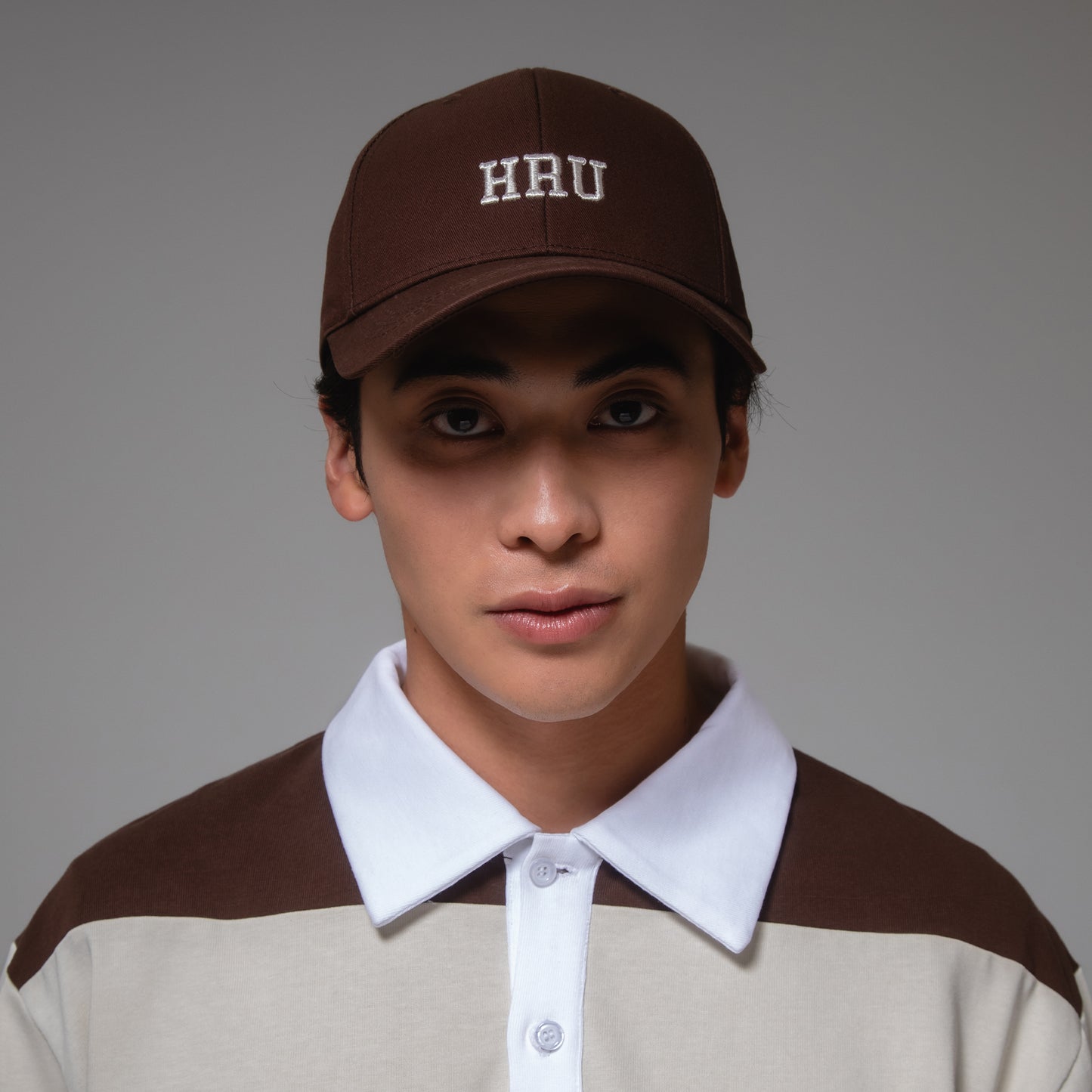 6 PANEL CAP（BROWN）