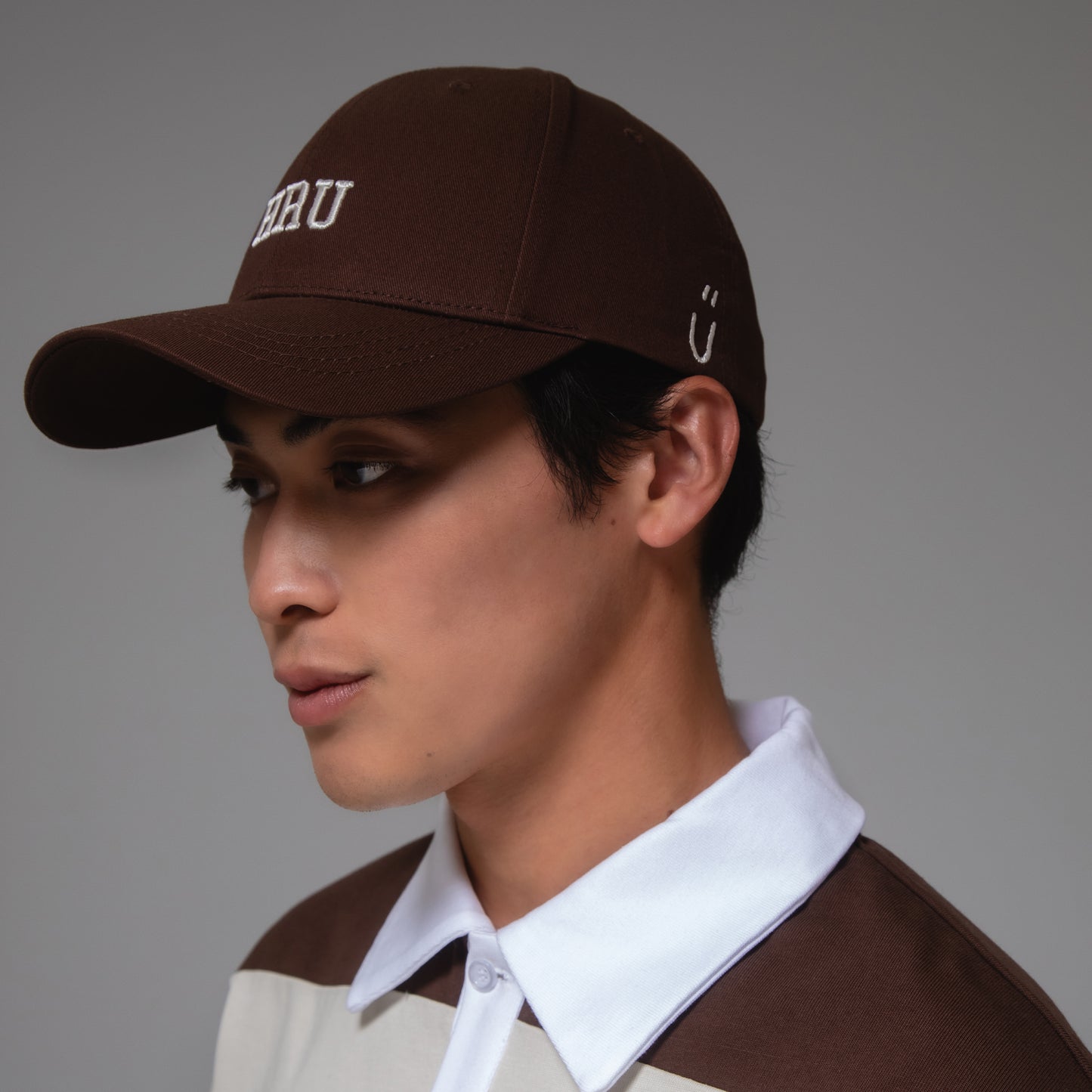 6 PANEL CAP（BROWN）