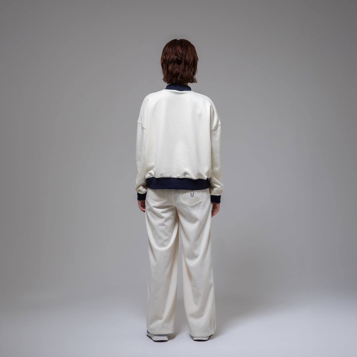 SWEAT MOCKNECK（IVORY lady's）