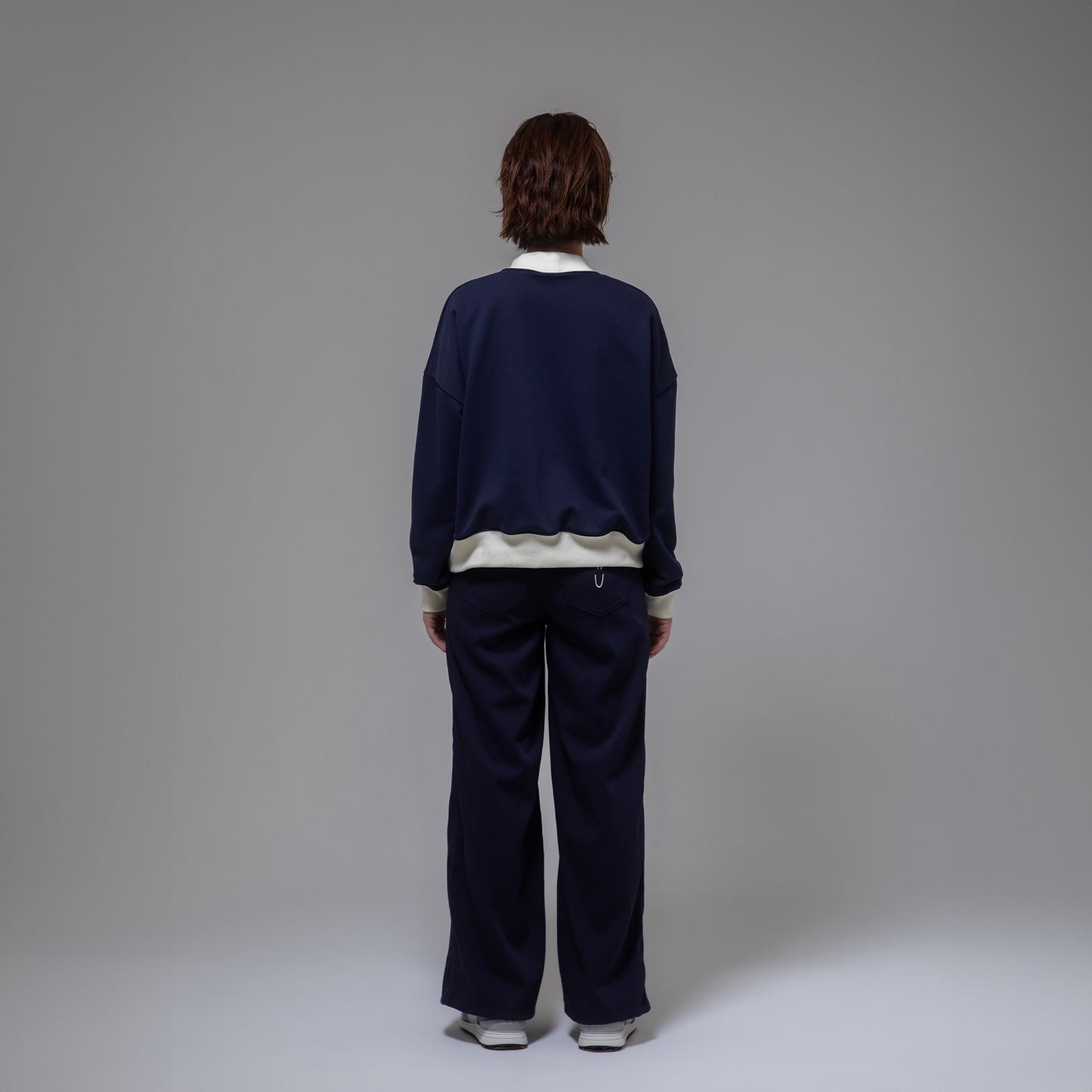 SWEAT MOCKNECK（NAVY lady's）