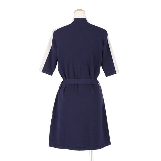 BYCOLOR KNIT ONEPIECE（NAVY）