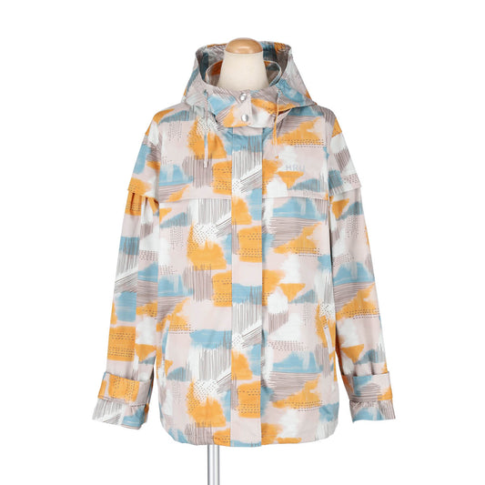 WATER COLOR GRAPHIC PRINT JACKET（BLUE）