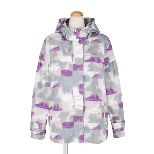 WATER COLOR GRAPHIC PRINT JACKET（PURPLE）