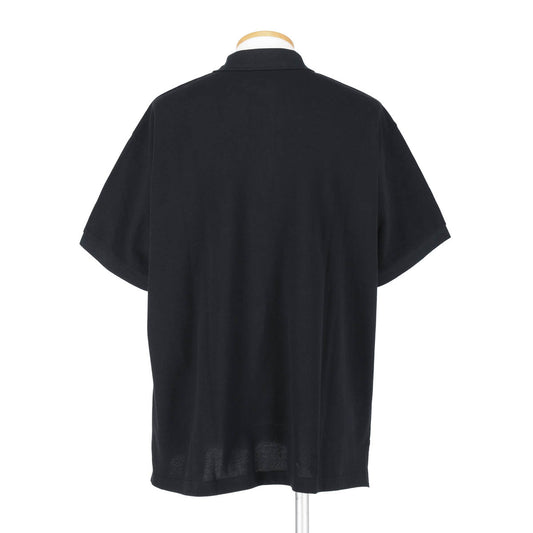BIG SILHOUETTE POLO SHIRT（Men's BLACK）