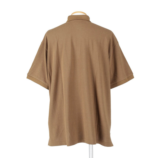 BIG SILHOUETTE POLO SHIRT（Men's CAMEL）
